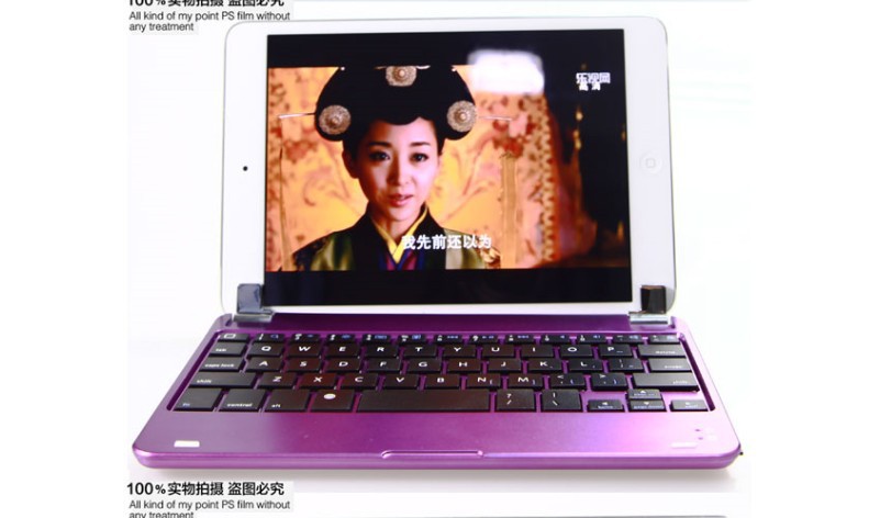 【苹果ipad mini 键盘 无线蓝牙 超薄铝合金带保护套 迷你 SW-M9】价格,厂家,图片,笔记本、平板电脑键盘,深圳三秀电子科技发展-